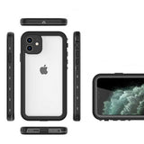 Apple iPhone 12 Kılıf 1-1 Su Geçirmez Kılıf Siyah