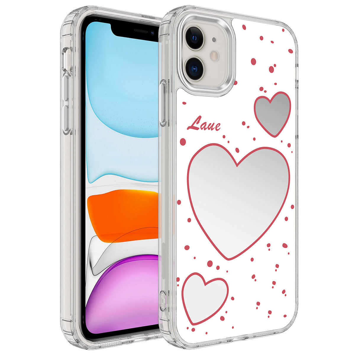 Apple iPhone 12 Kılıf Airbagli Parlak Tasarımlı Zore Mimbo Kapak NO3