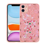 Apple iPhone 12 Kılıf Desenli Sert Silikon Zore Mumila Kapak Pink Mouse