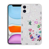 Apple iPhone 12 Kılıf Desenli Sert Silikon Zore Mumila Kapak White Cat