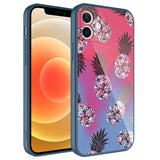 Apple iPhone 12 Kılıf Kamera Korumalı Desenli Sert Silikon Zore Epoksi Kapak NO3
