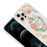 Apple iPhone 12 Kılıf Kamera Korumalı Desenli Zore Klip Kapak Beautiful