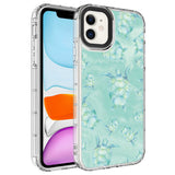 Apple iPhone 12 Kılıf Kamera Korumalı Renkli Desenli Sert Silikon Zore Korn Kapak NO13