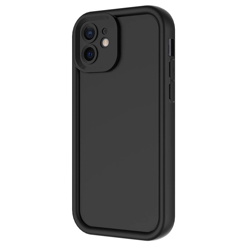 Apple iPhone 12 Kılıf Kamera Korumalı Zore Ananas Kapak Kahverengi