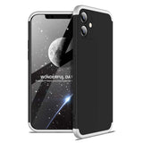 Apple iPhone 12 Kılıf Zore Ays Kapak Siyah-Gri