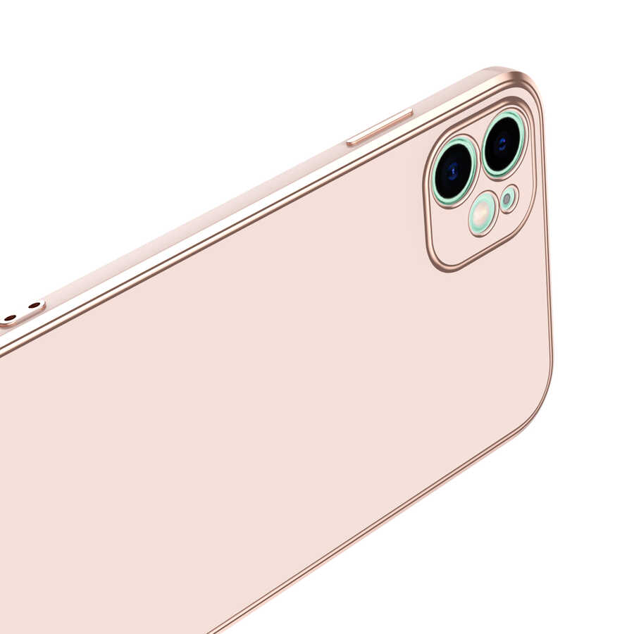 Apple iPhone 12 Kılıf Zore Bark Kapak Petrol Yeşil