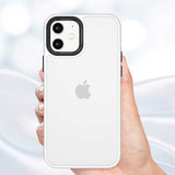 Apple iPhone 12 Kılıf Zore Cann Kapak Beyaz