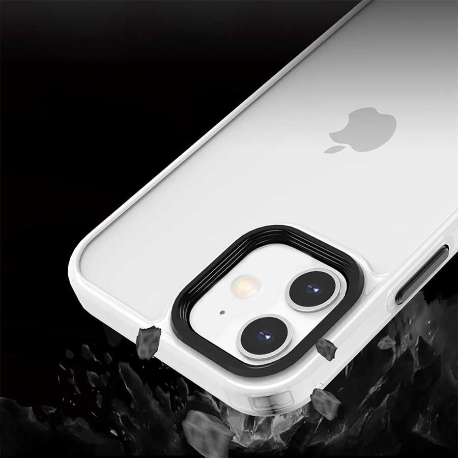 Apple iPhone 12 Kılıf Zore Cann Kapak Mavi