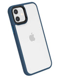Apple iPhone 12 Kılıf Zore Cann Kapak Mavi