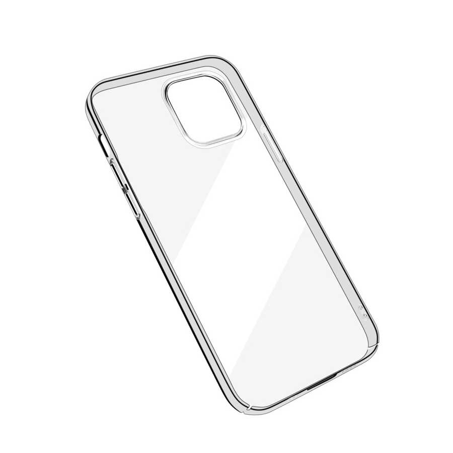 Apple iPhone 12 Kılıf Zore Droga Kapak Renksiz