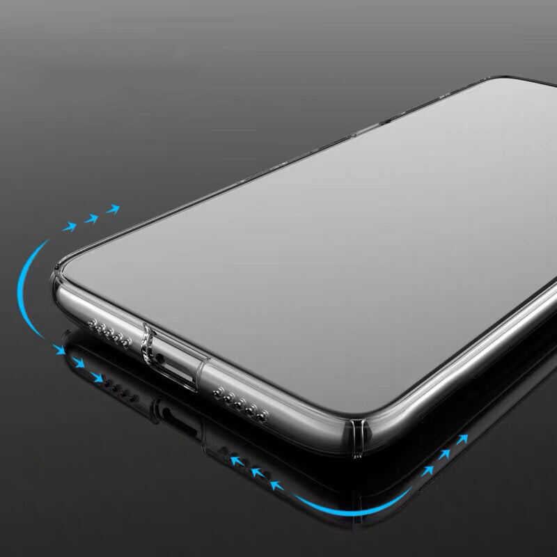 Apple iPhone 12 Kılıf Zore Droga Kapak Renksiz