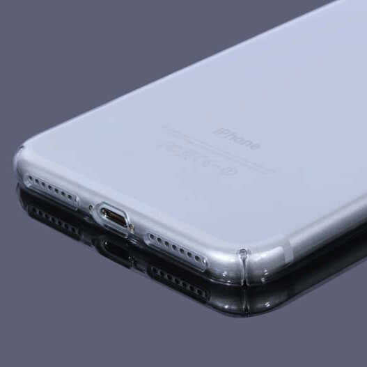 Apple iPhone 12 Kılıf Zore Droga Kapak Renksiz