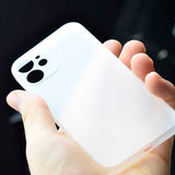 Apple iPhone 12 Kılıf Zore Eko PP Kapak Siyah