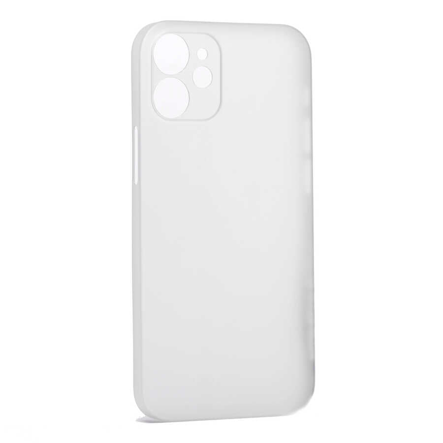 Apple iPhone 12 Kılıf Zore Eko PP Kapak Renksiz