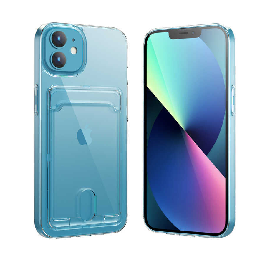 Apple iPhone 12 Kılıf Zore Ensa Kapak Renksiz