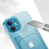 Apple iPhone 12 Kılıf Zore Ensa Kapak Renksiz