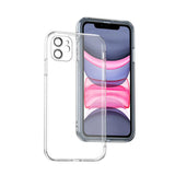 Apple iPhone 12 Kılıf Zore Fizy Kapak Renksiz