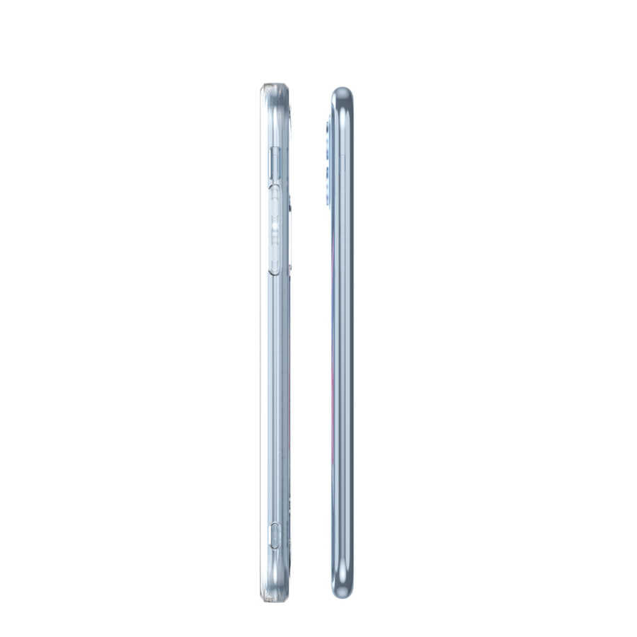 Apple iPhone 12 Kılıf Zore Fizy Kapak Renksiz