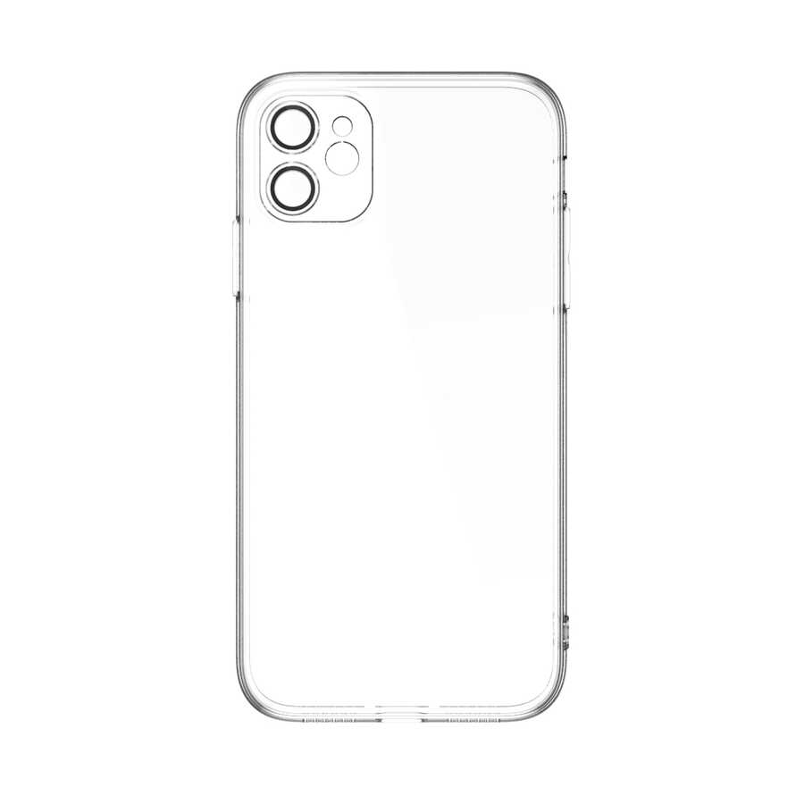 Apple iPhone 12 Kılıf Zore Fizy Kapak Renksiz