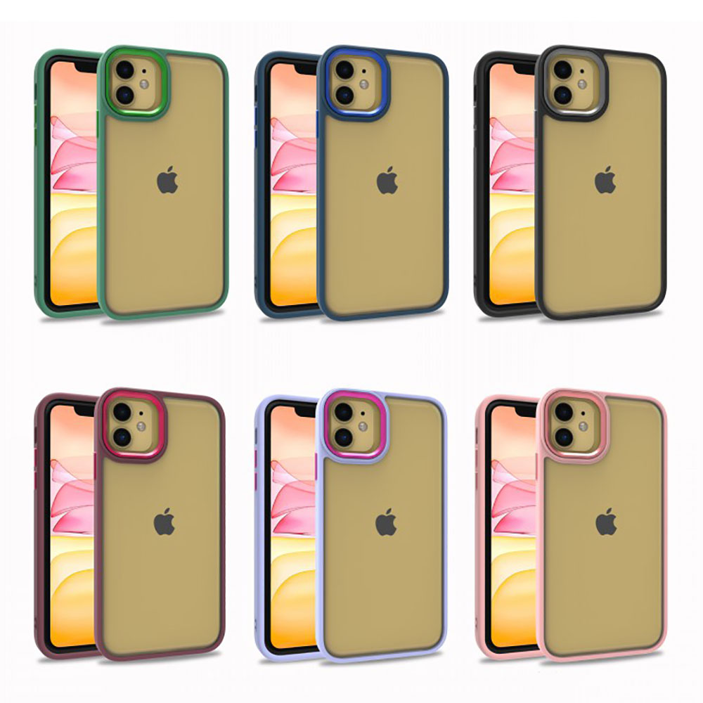 Apple iPhone 12 Kılıf Zore Flora Kapak Lila