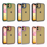 Apple iPhone 12 Kılıf Zore Flora Kapak Lila