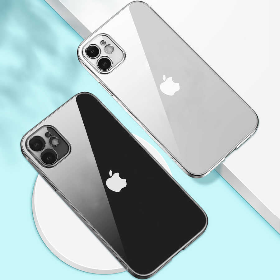 Apple iPhone 12 Kılıf Zore Gbox Kapak Lacivert