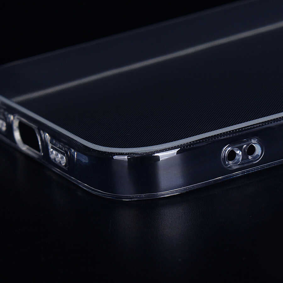 Apple iPhone 12 Kılıf Zore İmax Silikon Siyah