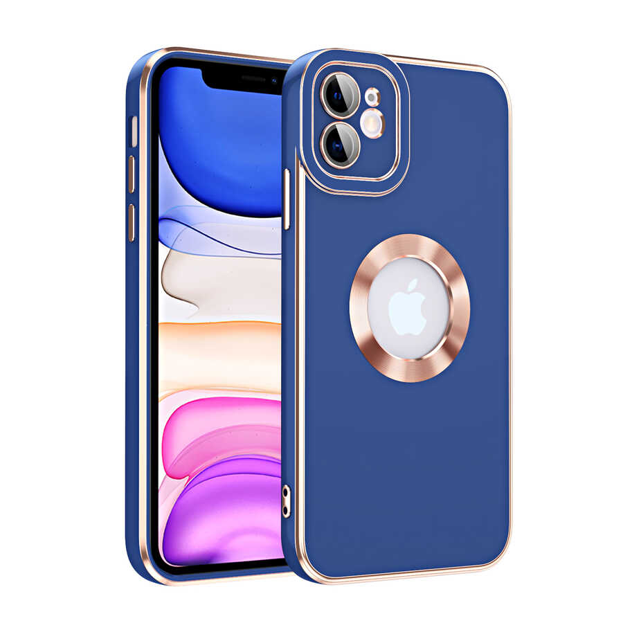 Apple iPhone 12 Kılıf Zore Kongo Kapak Lacivert