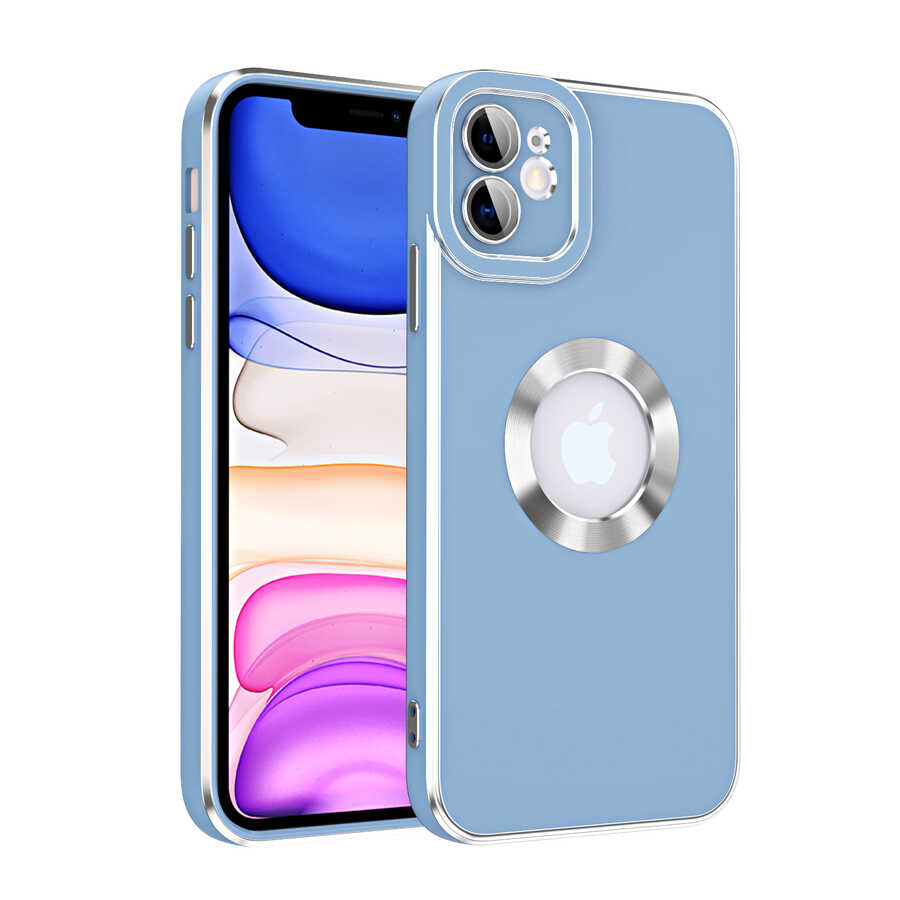 Apple iPhone 12 Kılıf Zore Kongo Kapak Mavi