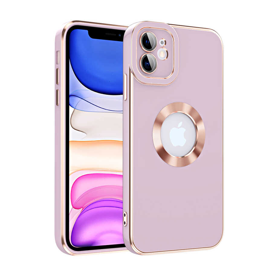 Apple iPhone 12 Kılıf Zore Kongo Kapak Koyu Mor