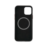 Apple iPhone 12 Kılıf Zore Leathersafe Wireless Kapak Kahverengi