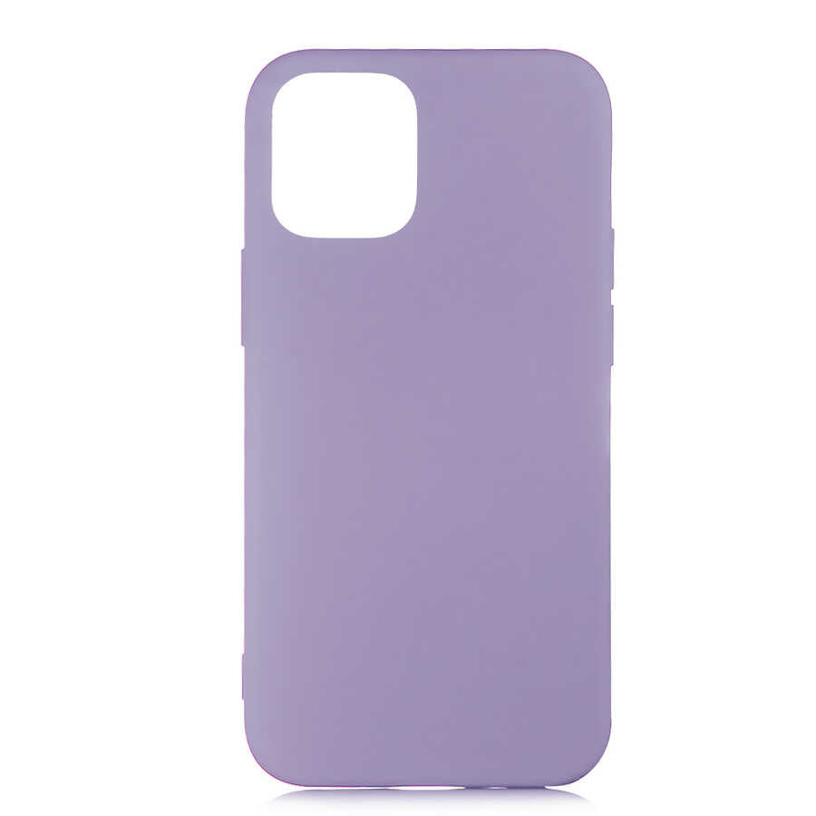 Apple iPhone 12 Kılıf Zore LSR Lansman Kapak Mor