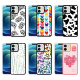 Apple iPhone 12 Kılıf Zore M-Fit Desenli Kapak Love Story No2
