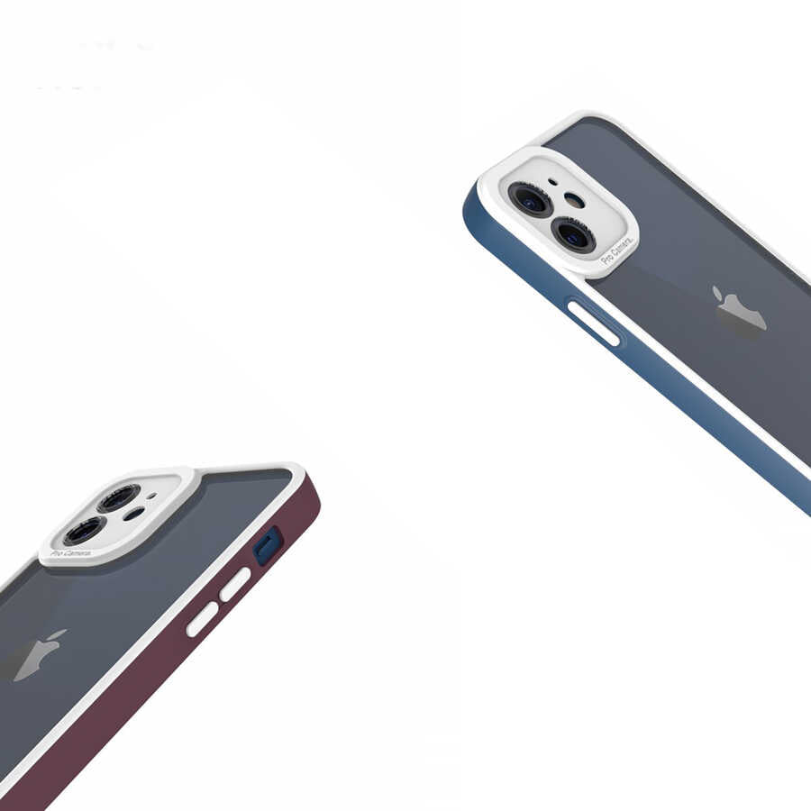 Apple iPhone 12 Kılıf Zore Mima Kapak Koyu Yeşil