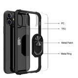 Apple iPhone 12 Kılıf Zore Mola Kapak Kırmızı