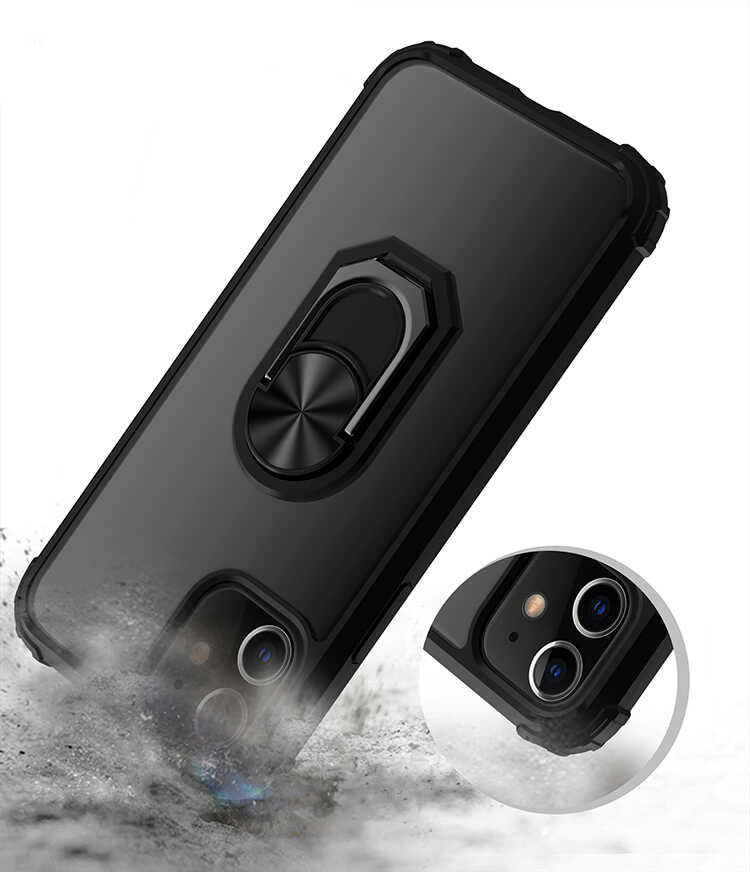 Apple iPhone 12 Kılıf Zore Mola Kapak Lacivert