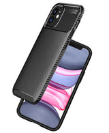 Apple iPhone 12 Kılıf Zore Negro Silikon Kapak Siyah