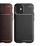 Apple iPhone 12 Kılıf Zore Negro Silikon Kapak Siyah