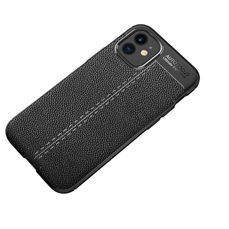 Apple iPhone 12 Kılıf Zore Niss Silikon Kapak Lacivert