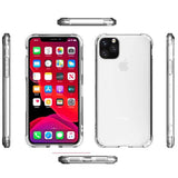 Apple iPhone 12 Kılıf Zore Nitro Anti Shock Silikon Renksiz