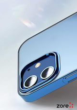 Apple iPhone 12 Kılıf Zore Pixel Kapak Açık Mor