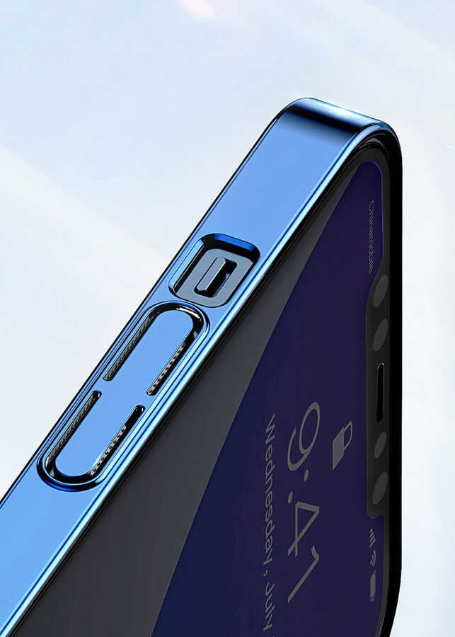 Apple iPhone 12 Kılıf Zore Pixel Kapak Açık Yeşil