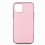 Apple iPhone 12 Kılıf Zore Premier Silikon Kapak Rose Gold