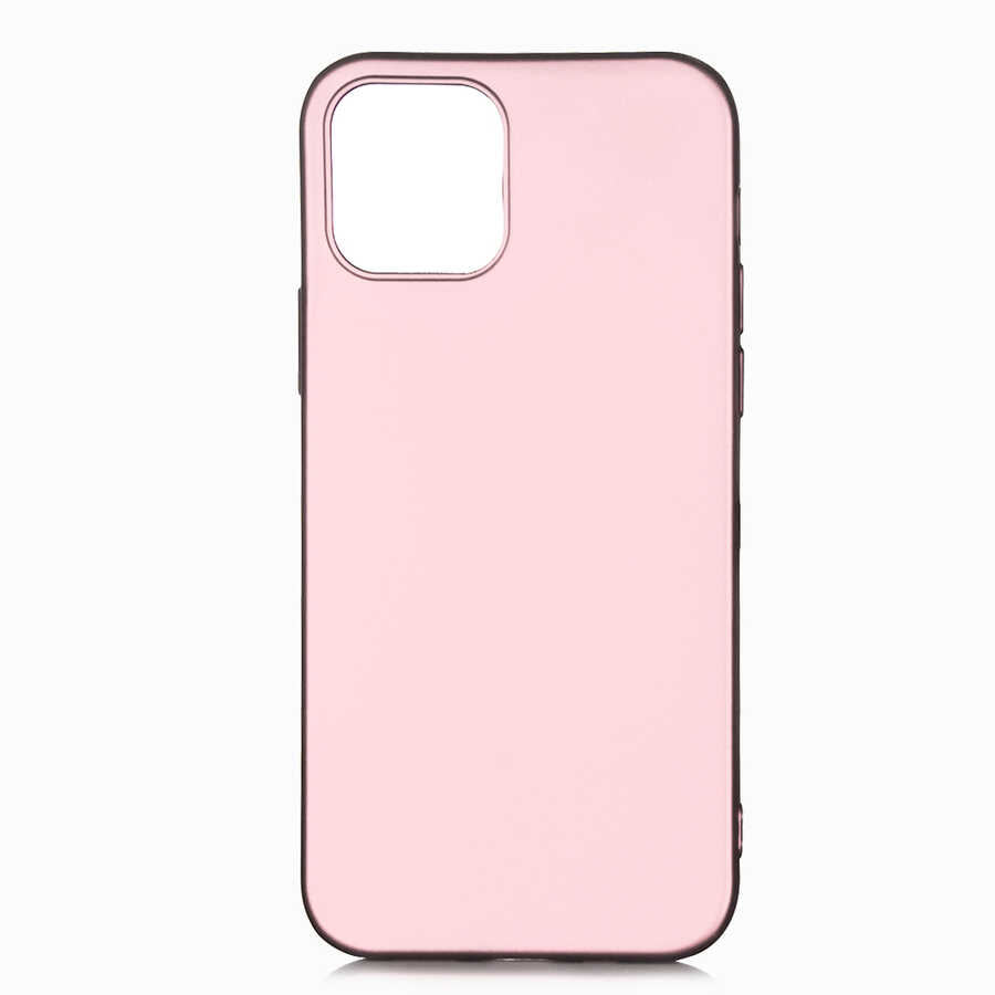 Apple iPhone 12 Kılıf Zore Premier Silikon Kapak Siyah