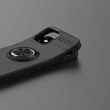 Apple iPhone 12 Kılıf Zore Ravel Silikon Kapak Siyah-Mavi