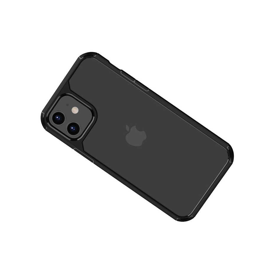 Apple iPhone 12 Kılıf Zore Roll Kapak Kırmızı