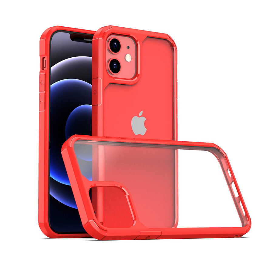 Apple iPhone 12 Kılıf Zore Roll Kapak Mavi