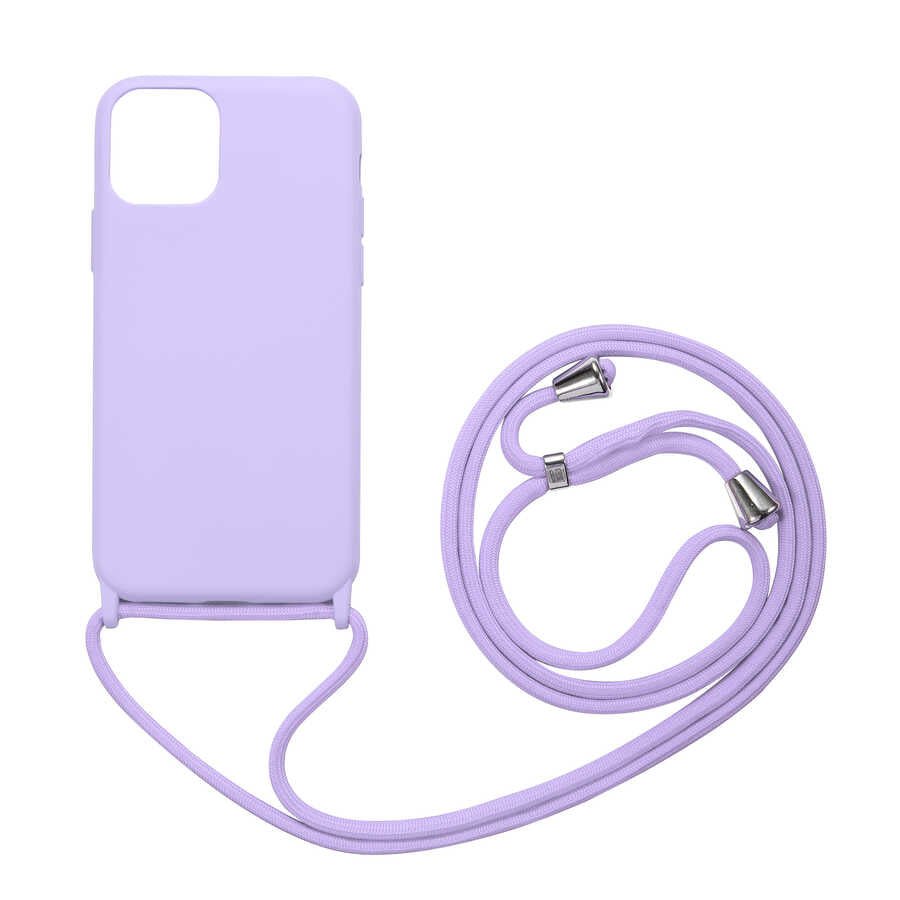 Apple iPhone 12 Kılıf Zore Ropi Kapak Siyah