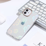 Apple iPhone 12 Kılıf Zore Sidney Desenli Sert Kapak Flower No3
