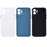 Apple iPhone 12 Kılıf Zore Slims Kapak Renksiz